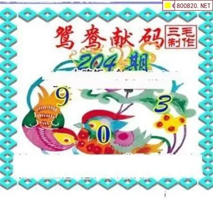 25204期: 三毛3D精品图谜