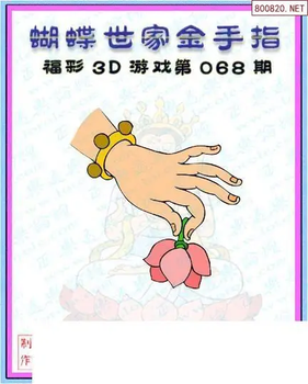 26068期: 3D蝴蝶世家蝴蝶彩图