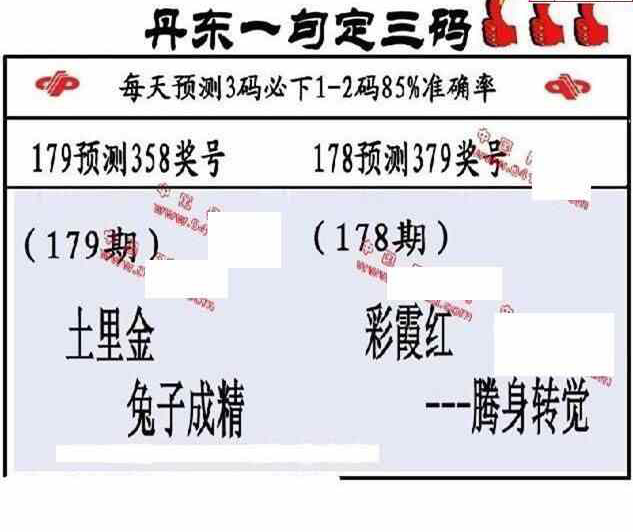24179期: 福彩3D丹东全图分析