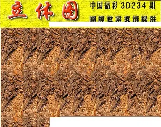 25234期: 3D蝴蝶世家蝴蝶彩图