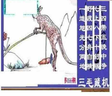 25056期: 三毛3D精品图谜