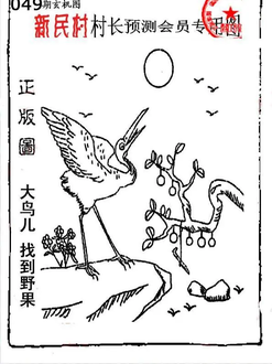 26049期: 老村长福彩3D天天图谜