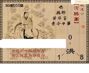 福彩3D26055期天中全套预测分析图