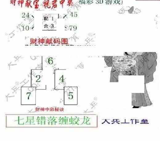 24099期: 大兵福彩3D黄金报图版