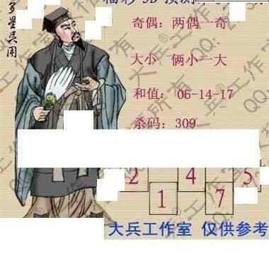 25044期: 大兵福彩3D黄金报图版