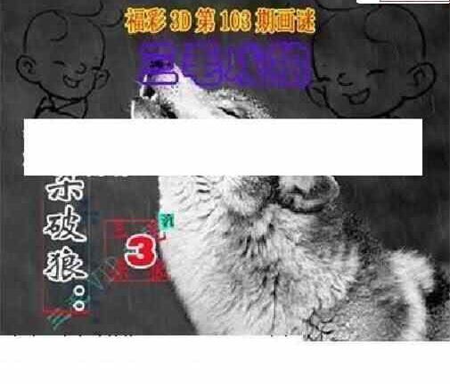 24103期: 三毛3D精品图谜