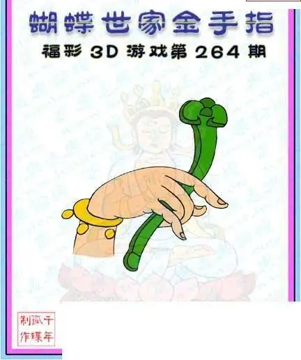 25264期: 3D蝴蝶世家蝴蝶彩图