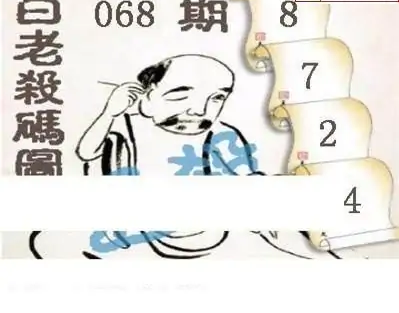 25068期: 白老3D杀码图版