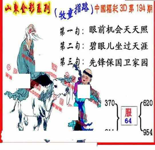 24194期: 福彩3D丹东全图分析