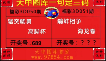 26051期: 财神说彩3D全套图版