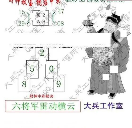25276期: 大兵福彩3D黄金报图版