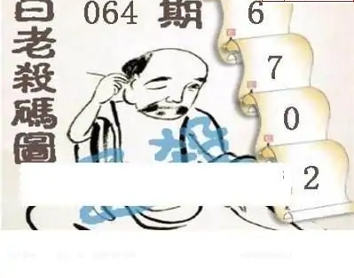 25064期: 白老3D杀码图版