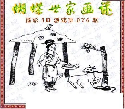 25076期: 3D蝴蝶世家蝴蝶彩图