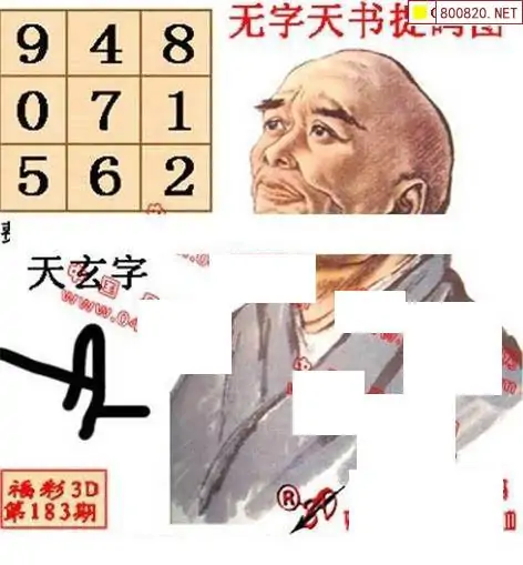 25183期: 福彩3D丹东全图分析