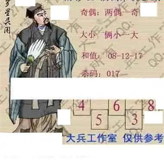 26052期: 大兵福彩3D黄金报图版