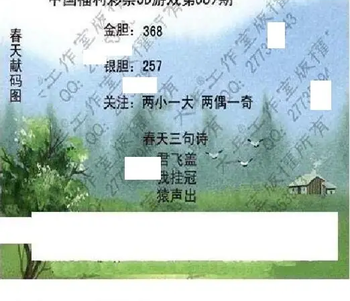 26089期: 大兵福彩3D黄金报图版