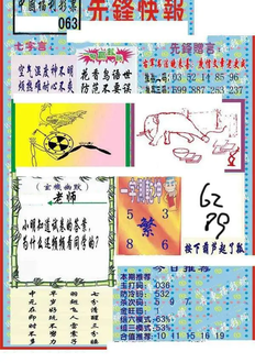 26063期: 福彩3D丹东全图分析