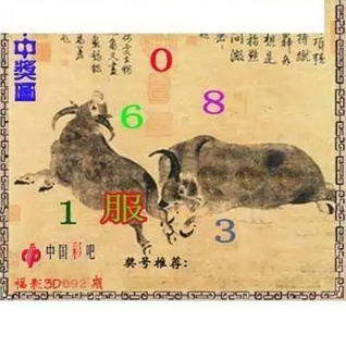福彩3D26092期天中全套预测分析图