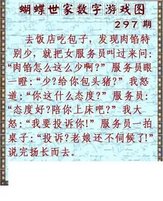 25297期: 3D蝴蝶世家蝴蝶彩图