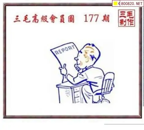 25177期: 三毛3D精品图谜