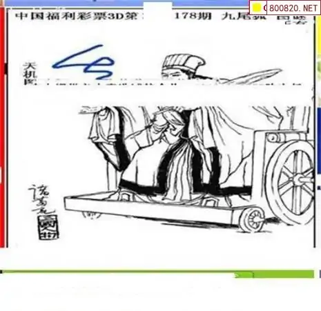 25178期: 三毛3D精品图谜