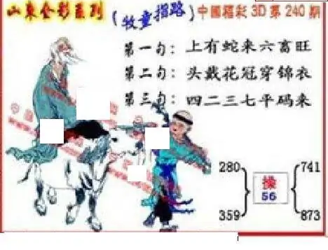 25240期: 福彩3D丹东全图分析