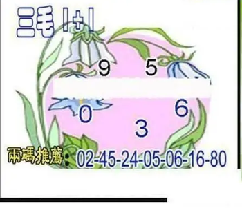 26081期: 三毛3D精品图谜