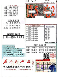 26090期: 福彩3D全套图版参考