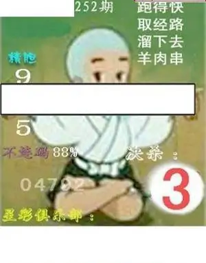 25252期: 白老3D杀码图版