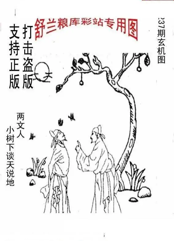 25237期: 老村长福彩3D天天图谜