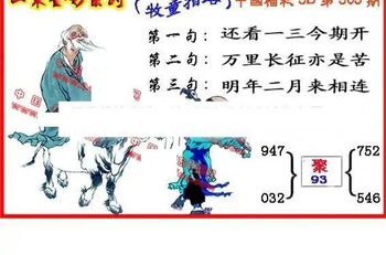 25309期: 福彩3D丹东全图分析