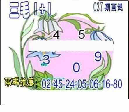 25037期: 三毛3D精品图谜