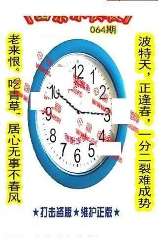 25064期: 福彩3D丹东全图分析