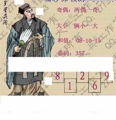 24285期: 大兵福彩3D黄金报图版