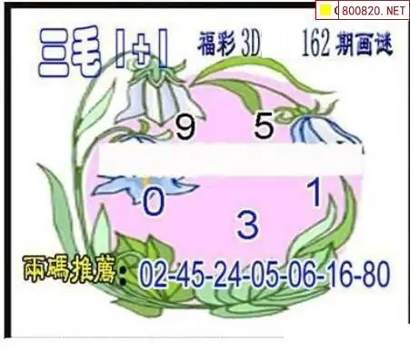 25162期: 三毛3D精品图谜