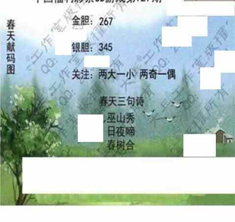 24127期: 大兵福彩3D黄金报图版