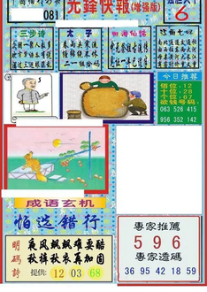 26081期: 福彩3D丹东全图分析