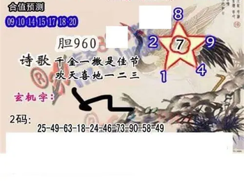 26095期: 白老3D杀码图版