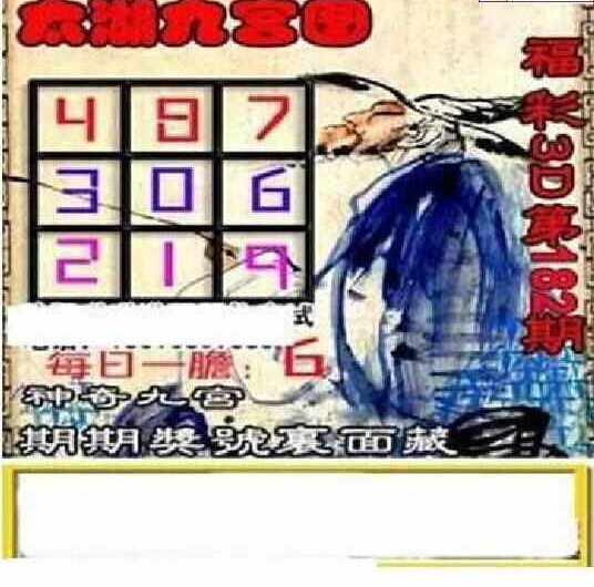 24182期: 太湖图福彩3D精品预测