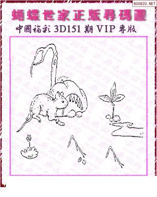 25151期: 3D蝴蝶世家蝴蝶彩图