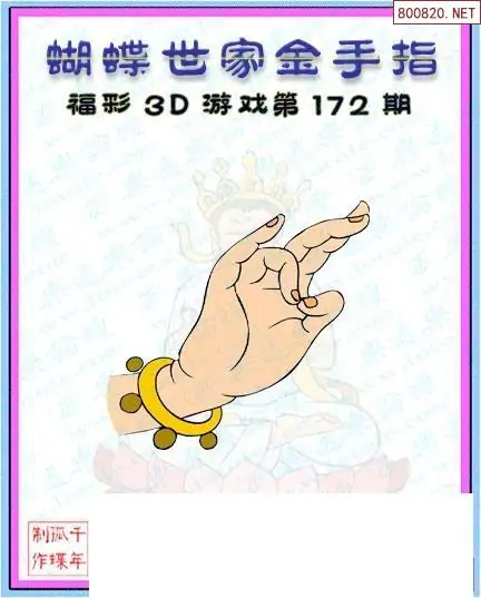 25172期: 3D蝴蝶世家蝴蝶彩图