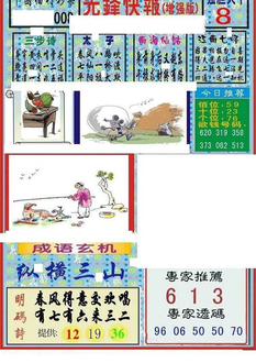 26008期: 福彩3D丹东全图分析