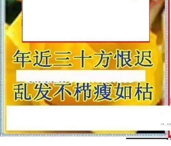 26012期: 三毛3D精品图谜