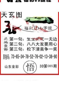 26085期: 福彩3D丹东全图分析