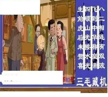 26003期: 三毛3D精品图谜
