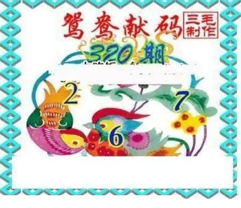 25320期: 三毛3D精品图谜