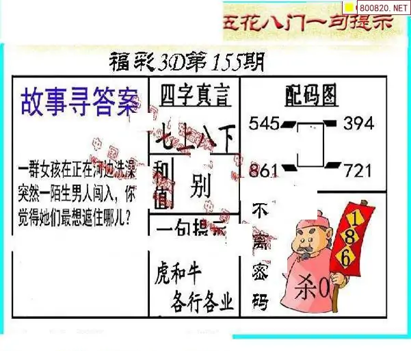 25155期: 福彩3D丹东全图分析