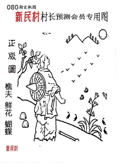 26080期: 老村长福彩3D天天图谜
