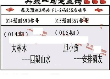 26015期: 福彩3D丹东全图分析