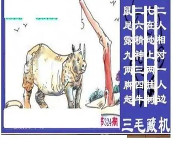 25324期: 三毛3D精品图谜